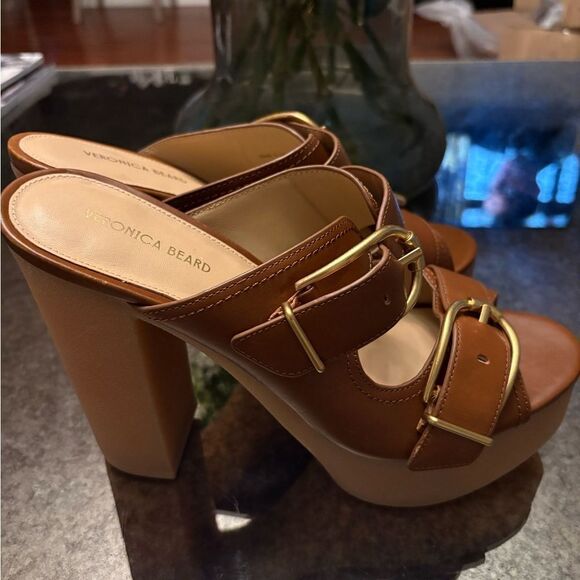 Veronica Beard Garrick Platform Sandals